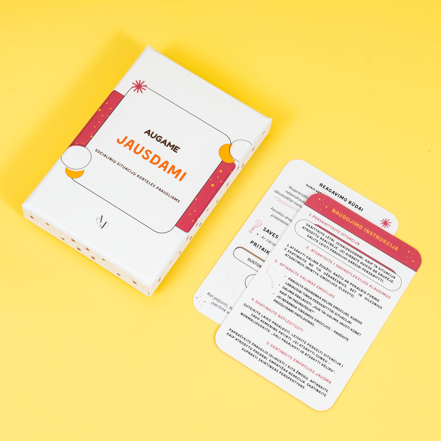 Augame Jausdami – socialinių situacijų kortelės paaugliams My Store