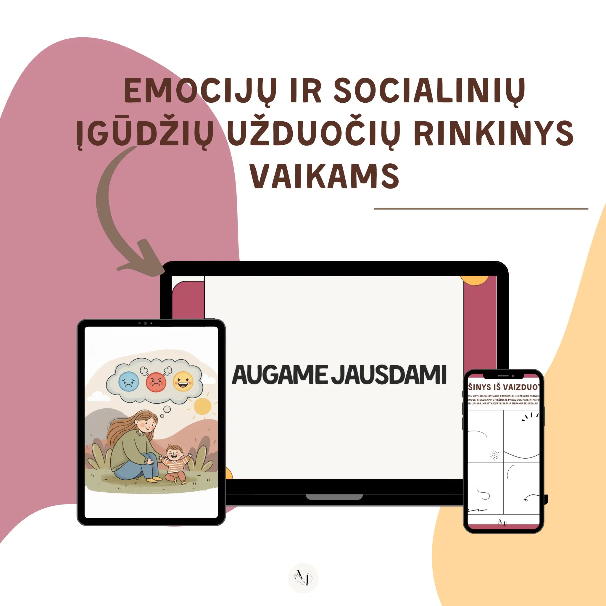 Skaitmeninės emocinio ugdymo priemonės