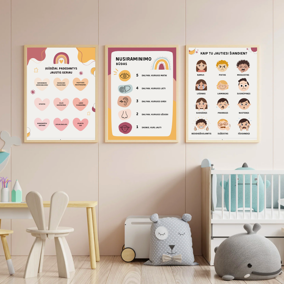 Edukaciniai Plakatai