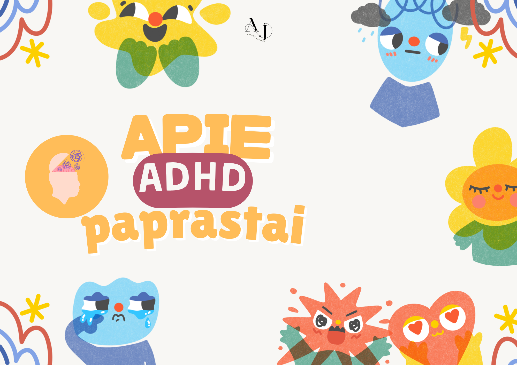 Apie ADHD Augame Jausdami