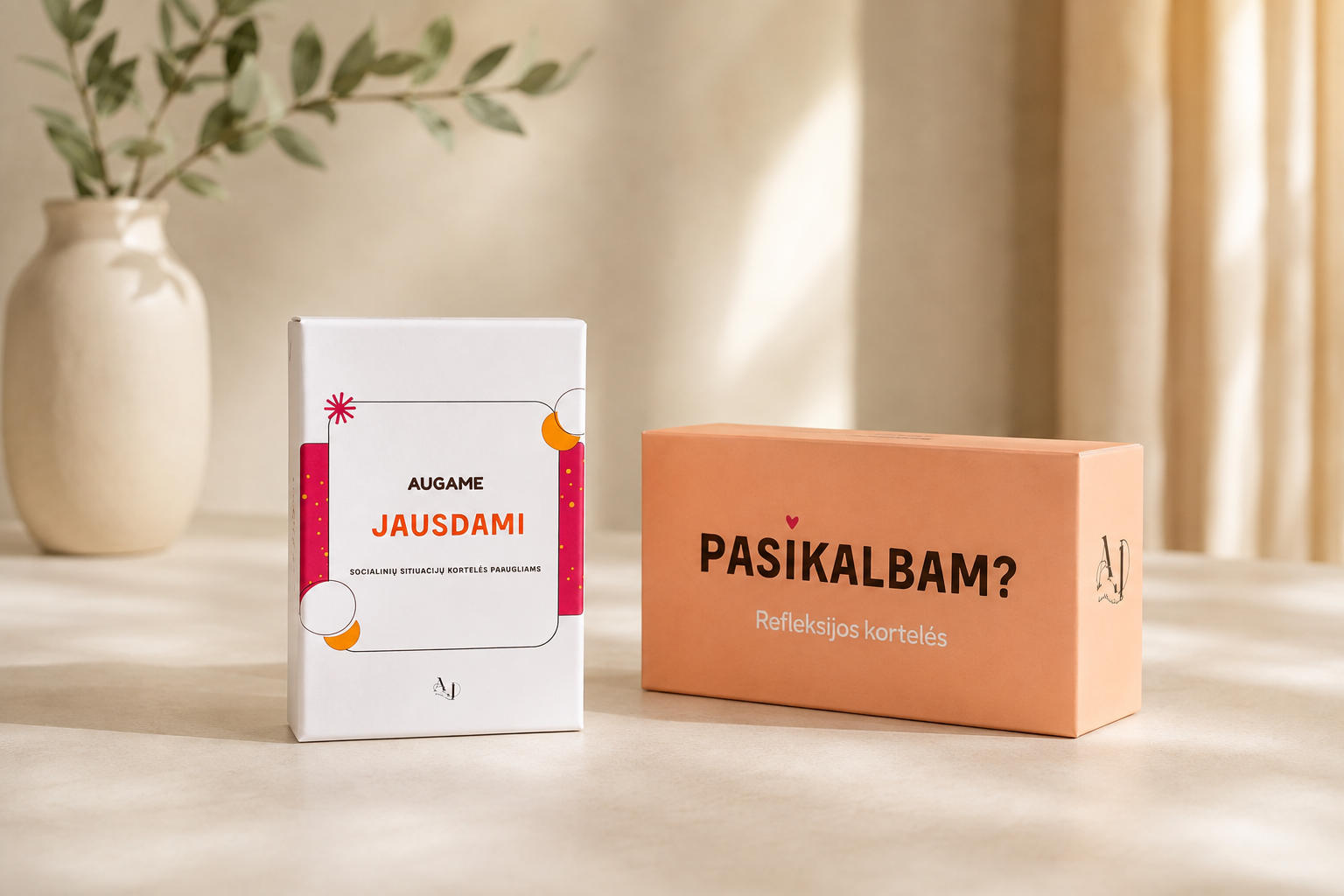 Prasmingų pokalbių rinkinys paaugliams Augame Jausdami