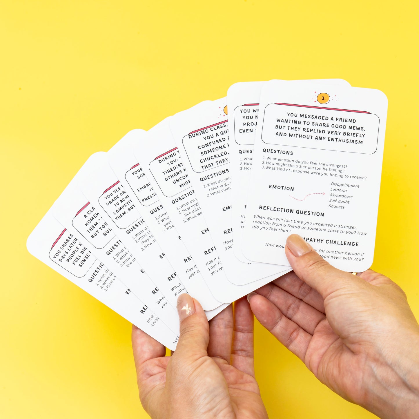 Social Situation Cards for Teenagers Augame Jausdami