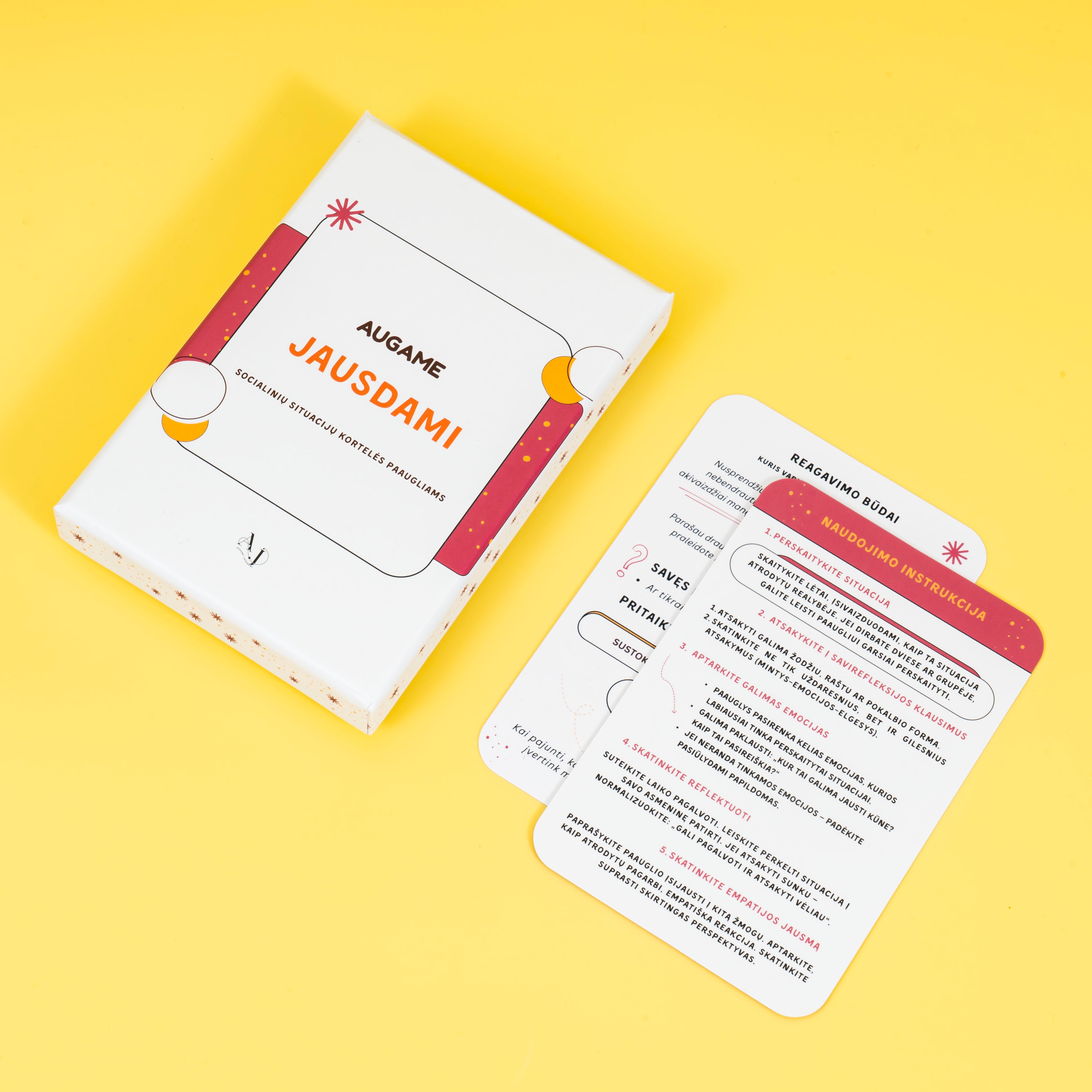 Augame Jausdami – socialinių situacijų kortelės paaugliams My Store